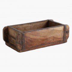 WOODEN BOX RECYCLED 30     - DECOR OBJECTS